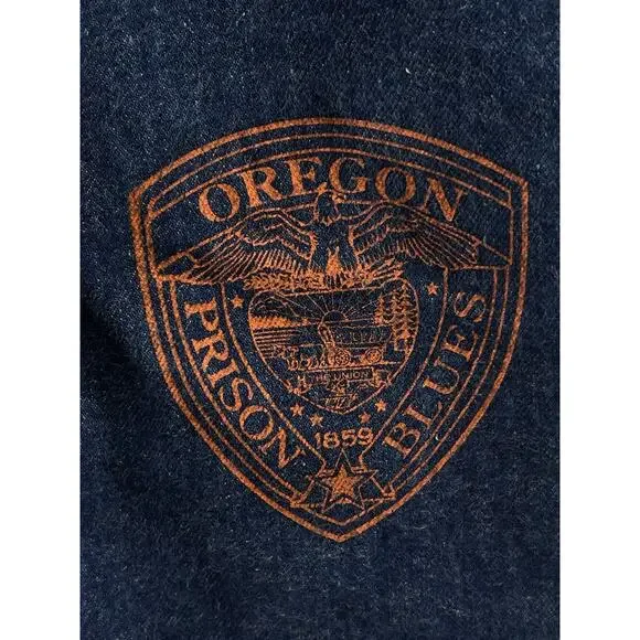 Oregon DOC Prison Blues Jeans Pants With Stamp Size Waist 30 Length 30